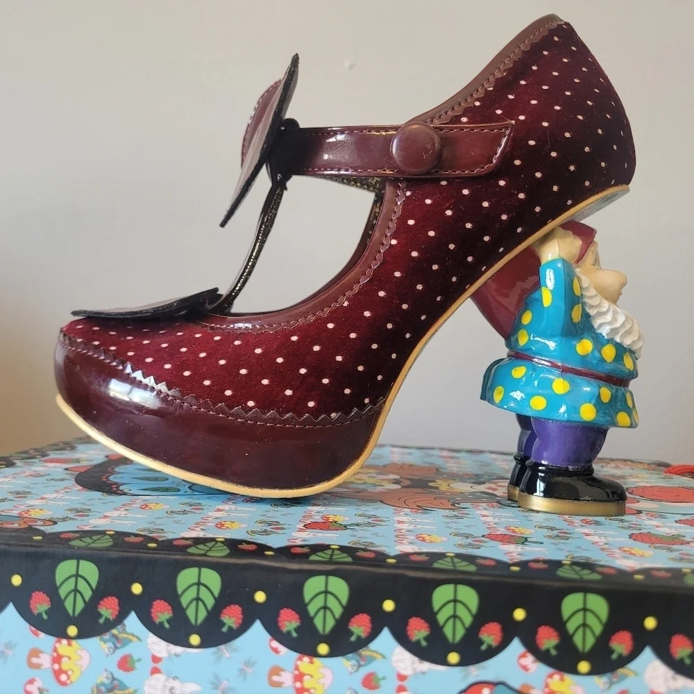 Irregular Choice Chukles Gnome Heels, VGUC, Size 36